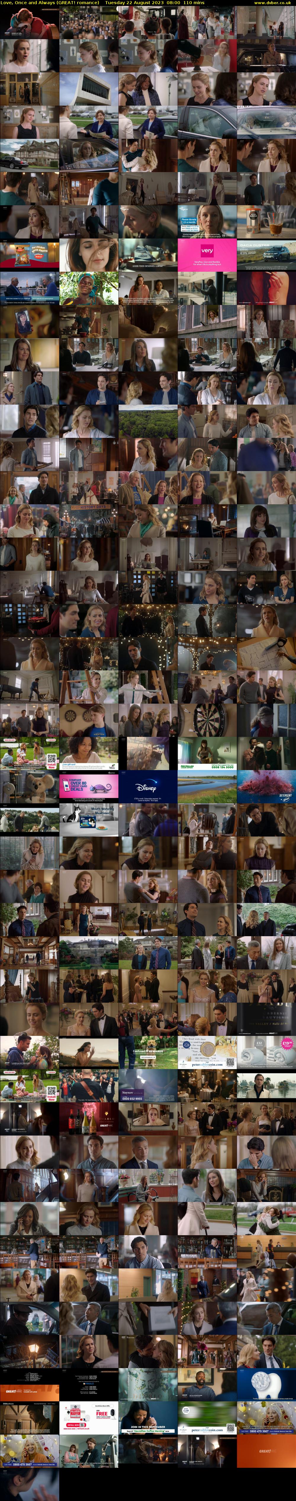 Love, Once and Always (GREAT! romance) Tuesday 22 August 2023 08:00 - 09:50