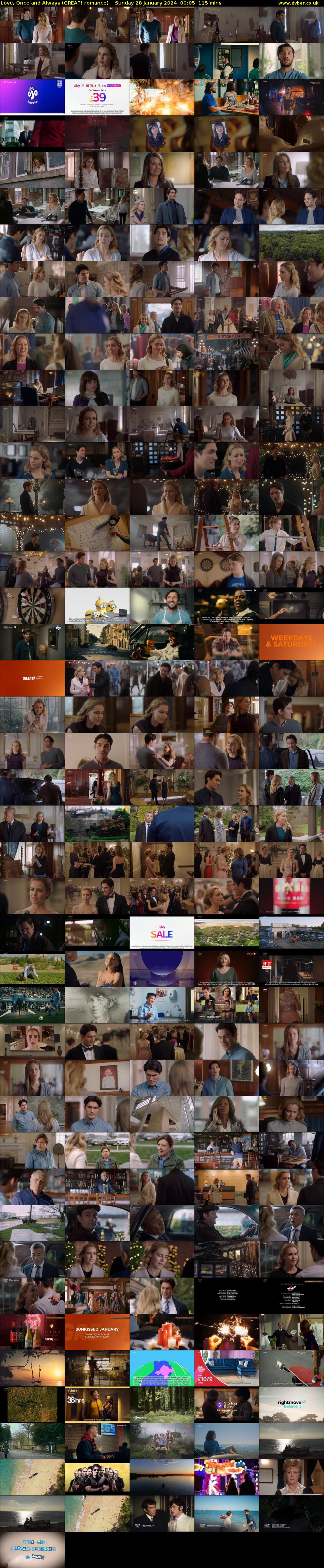 Love, Once and Always (GREAT! romance) Sunday 28 January 2024 00:05 - 02:00
