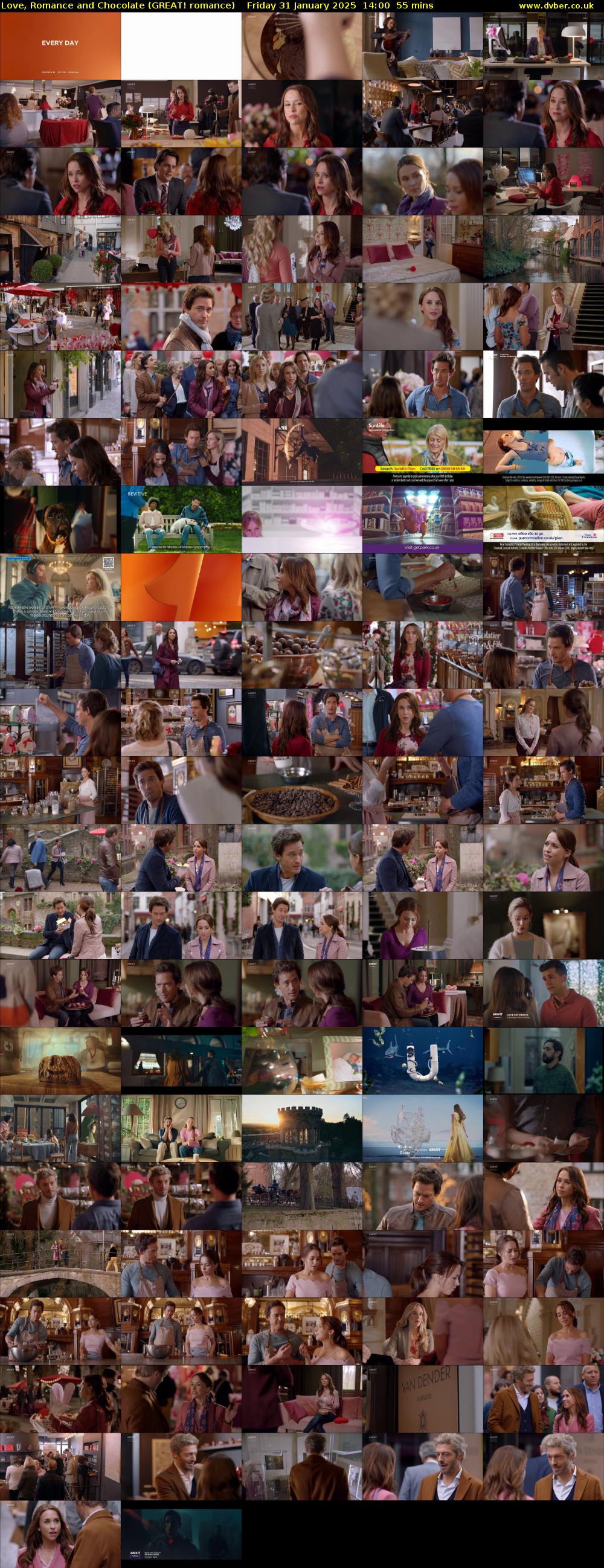 Love, Romance and Chocolate (GREAT! romance) Friday 31 January 2025 14:00 - 14:55