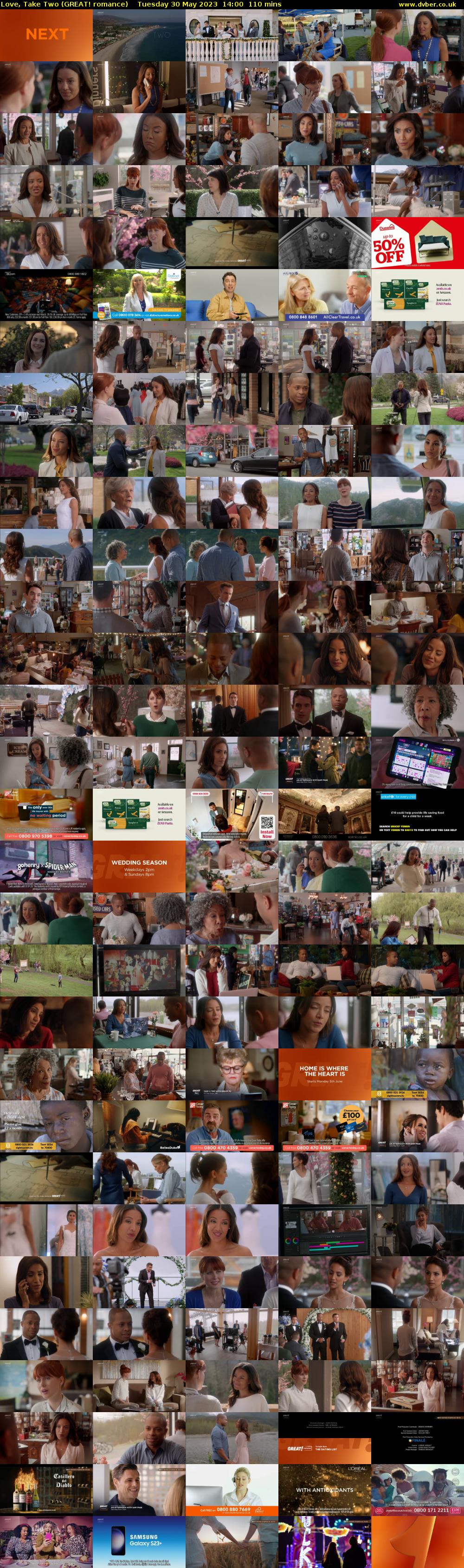 Love, Take Two (GREAT! romance) Tuesday 30 May 2023 14:00 - 15:50