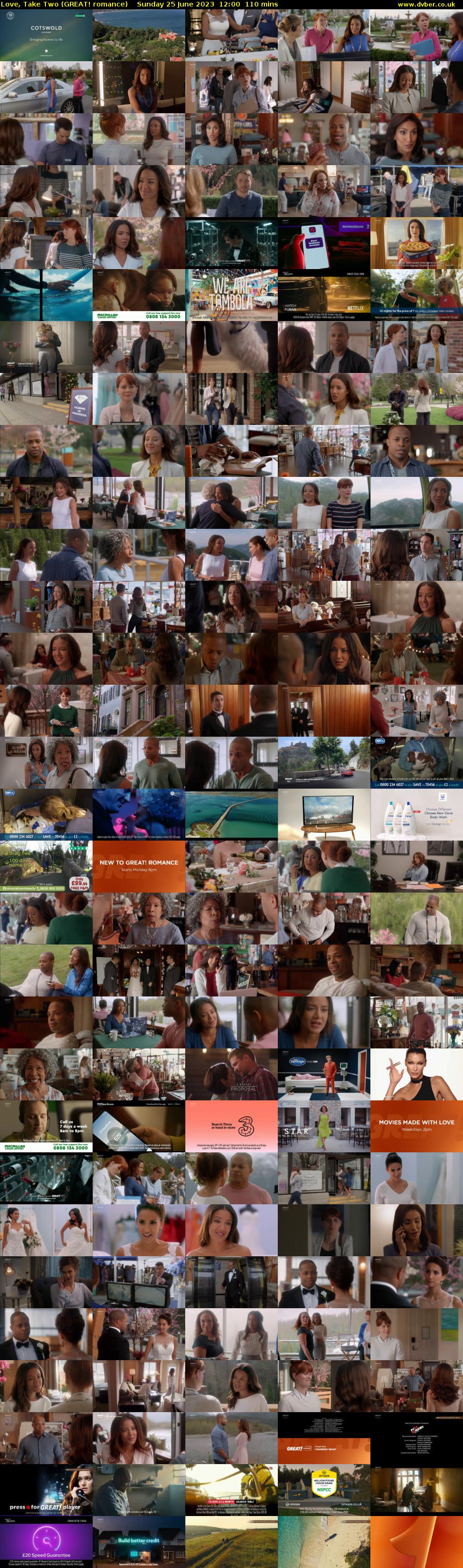 Love, Take Two (GREAT! romance) Sunday 25 June 2023 12:00 - 13:50
