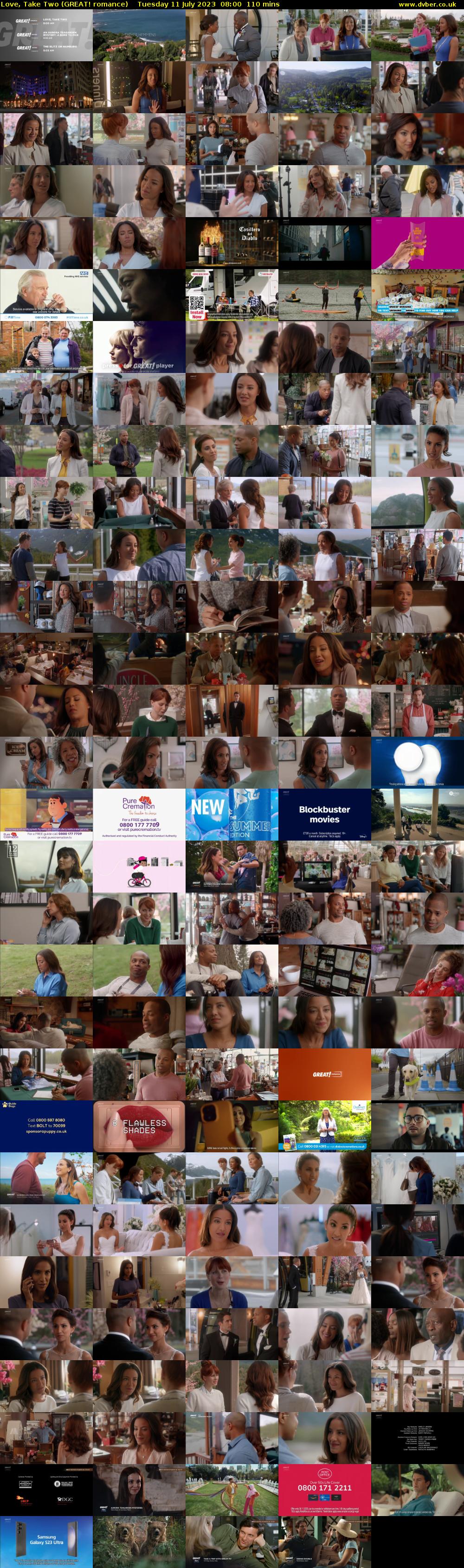 Love, Take Two (GREAT! romance) Tuesday 11 July 2023 08:00 - 09:50