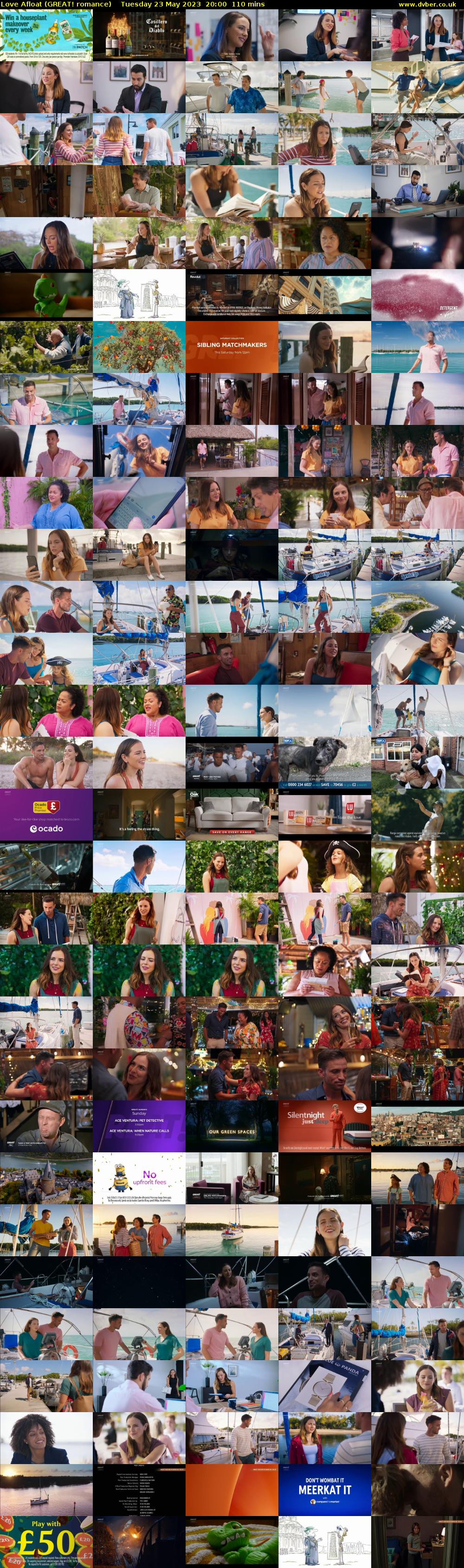 Love Afloat (GREAT! romance) Tuesday 23 May 2023 20:00 - 21:50