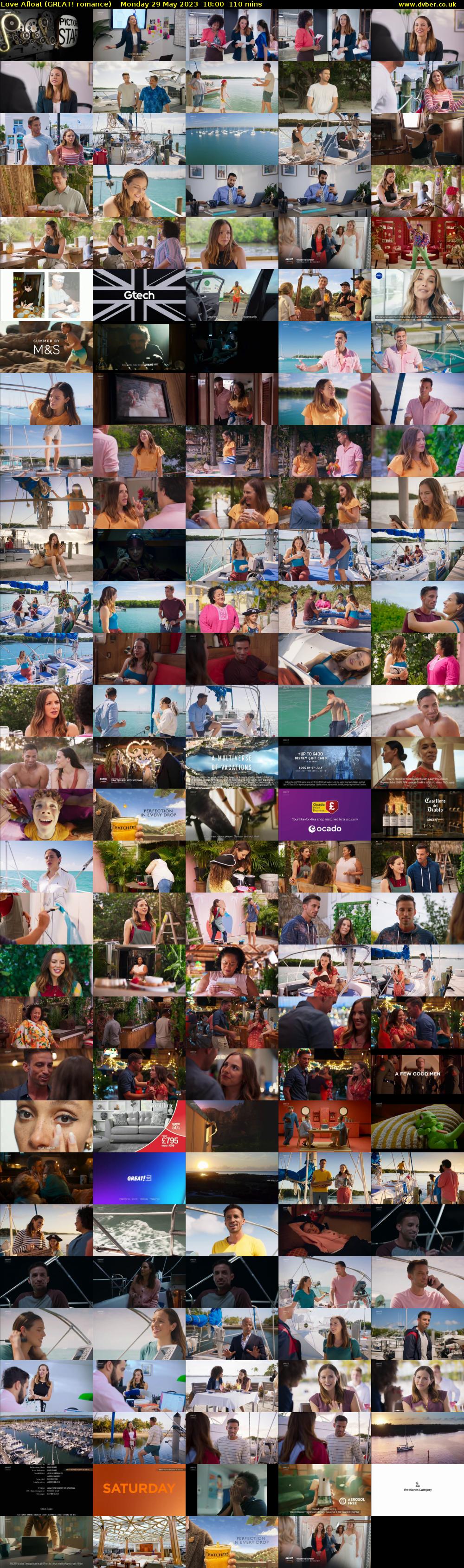 Love Afloat (GREAT! romance) Monday 29 May 2023 18:00 - 19:50