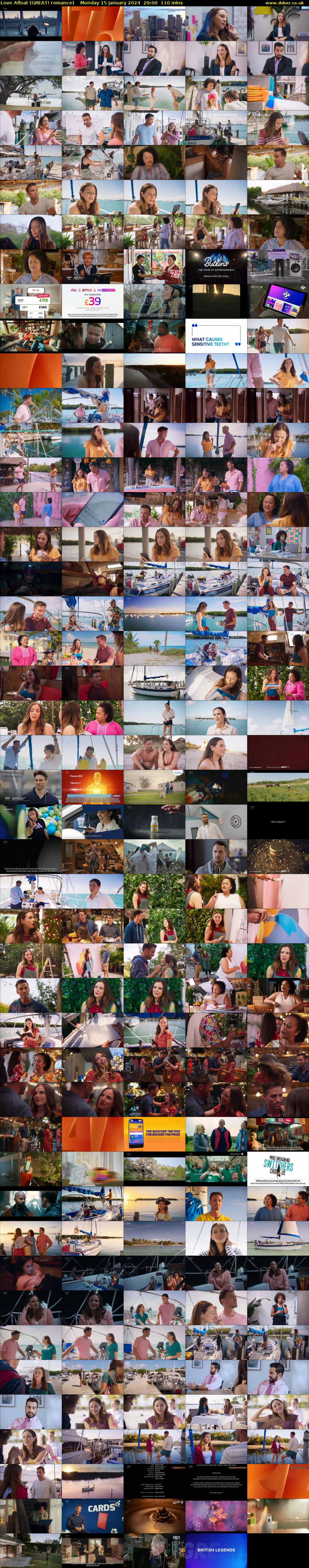 Love Afloat (GREAT! romance) Monday 15 January 2024 20:00 - 21:50