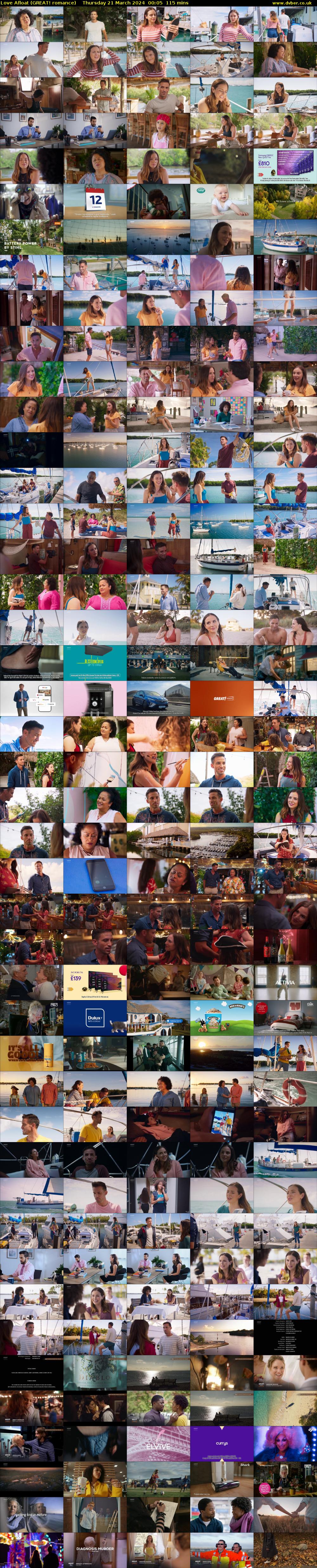 Love Afloat (GREAT! romance) Thursday 21 March 2024 00:05 - 02:00