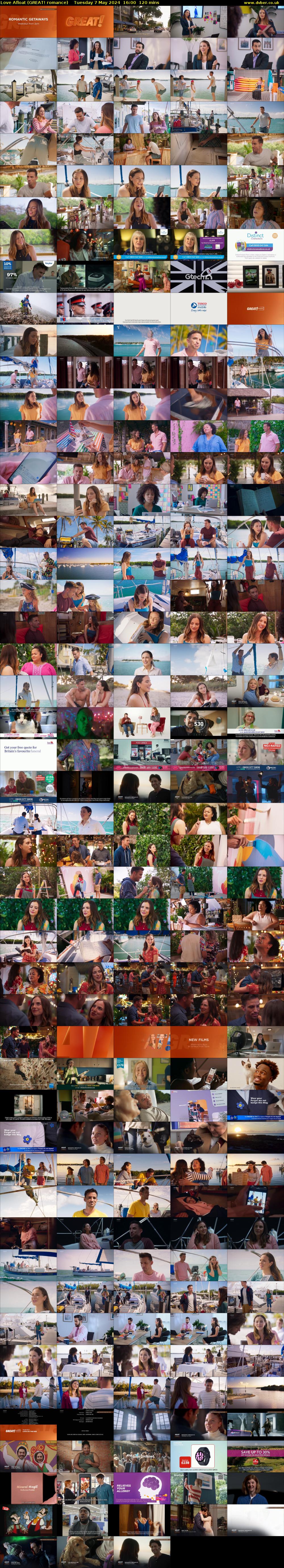Love Afloat (GREAT! romance) Tuesday 7 May 2024 16:00 - 18:00