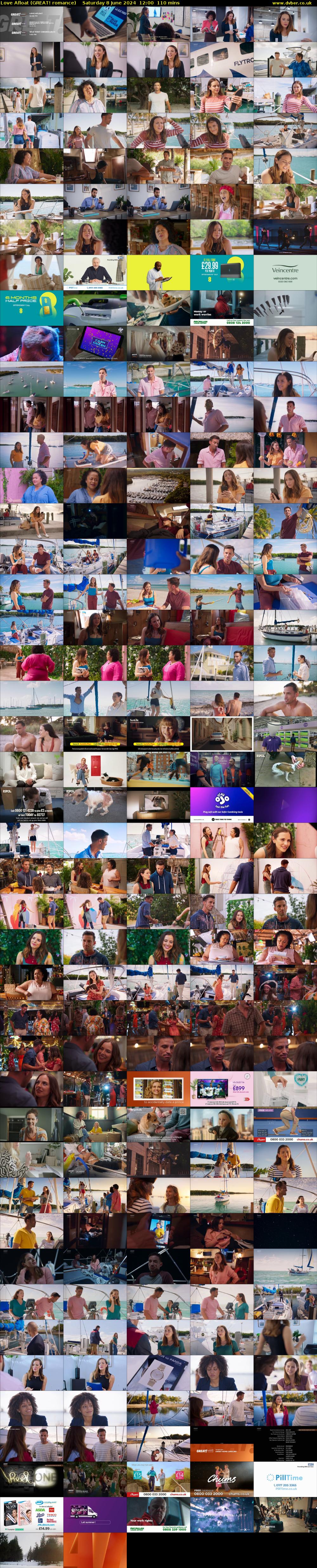 Love Afloat (GREAT! romance) Saturday 8 June 2024 12:00 - 13:50