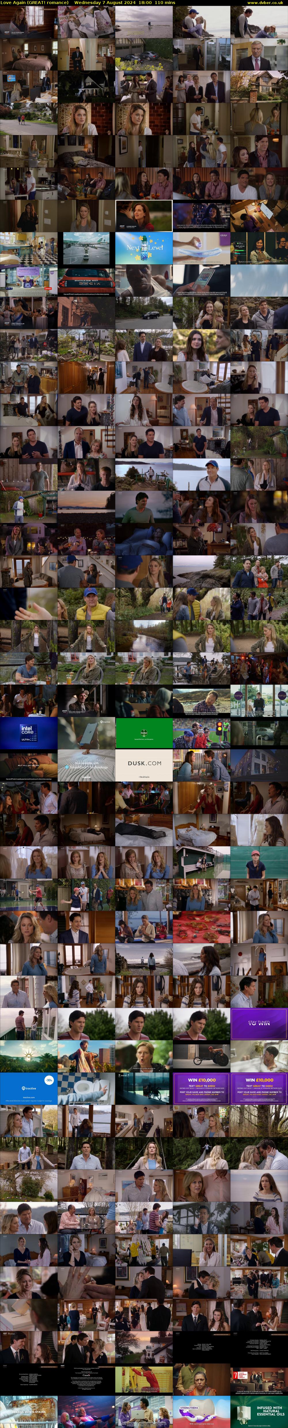 Love Again (GREAT! romance) Wednesday 7 August 2024 18:00 - 19:50