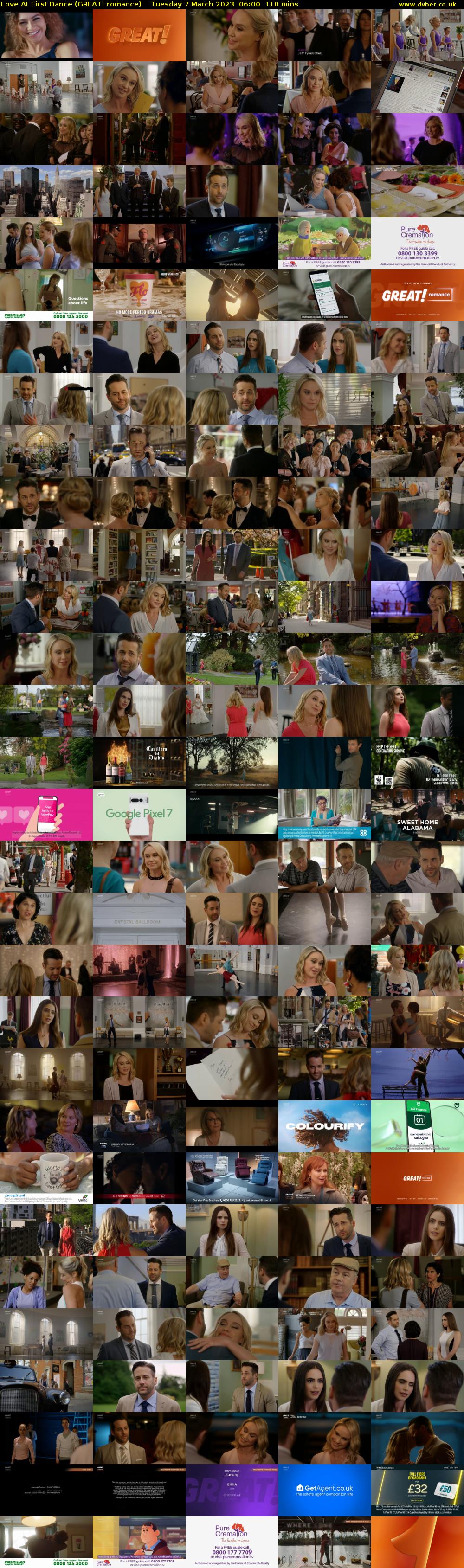 Love At First Dance (GREAT! romance) Tuesday 7 March 2023 06:00 - 07:50