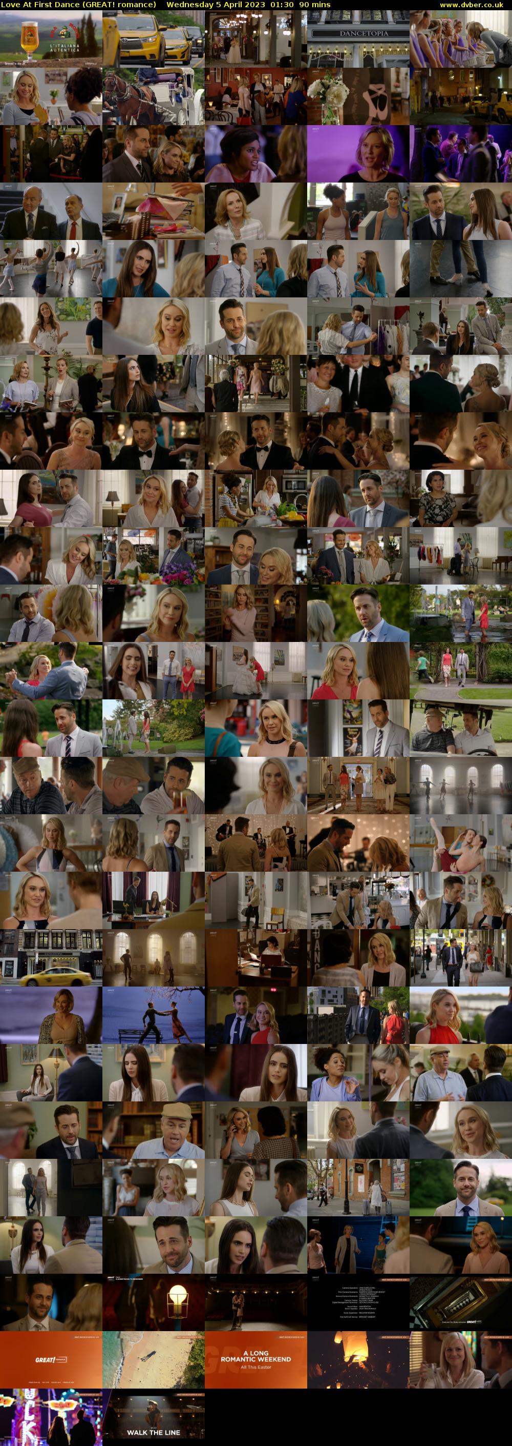 Love At First Dance (GREAT! romance) Wednesday 5 April 2023 01:30 - 03:00