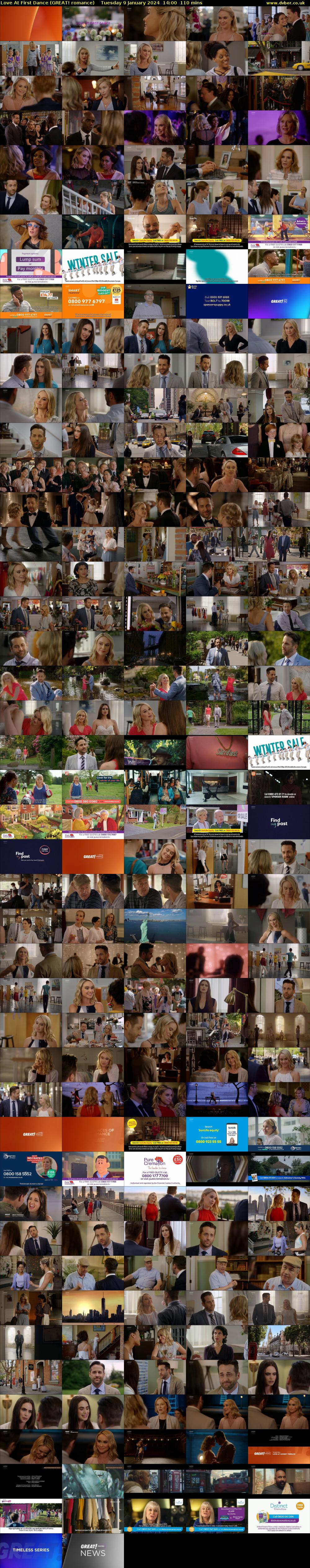 Love At First Dance (GREAT! romance) Tuesday 9 January 2024 14:00 - 15:50