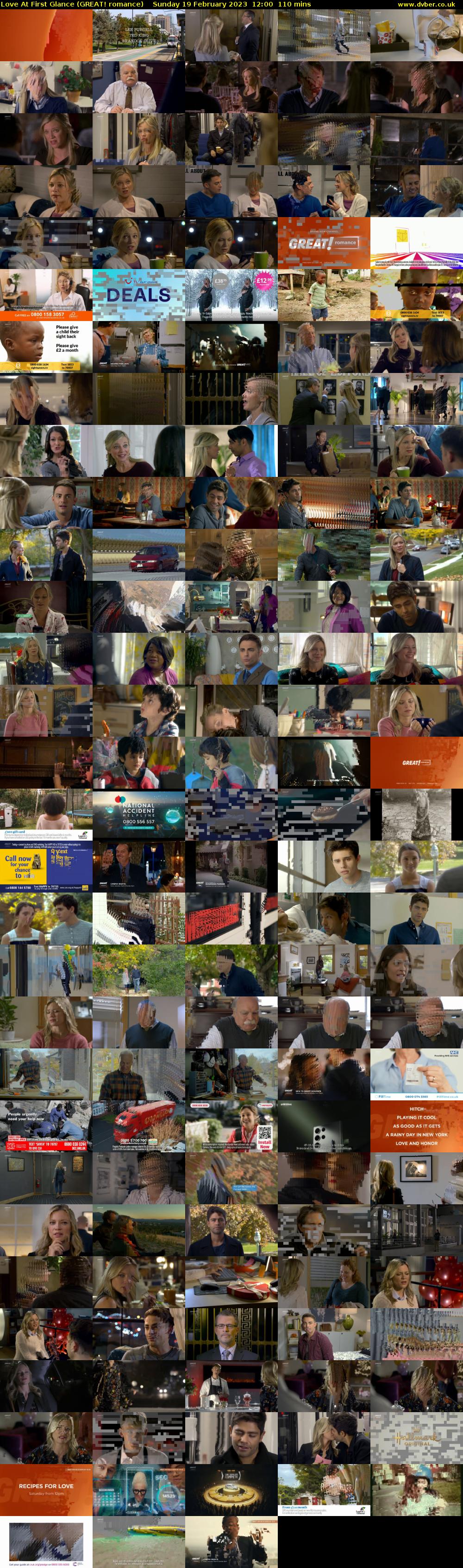Love At First Glance (GREAT! romance) Sunday 19 February 2023 12:00 - 13:50
