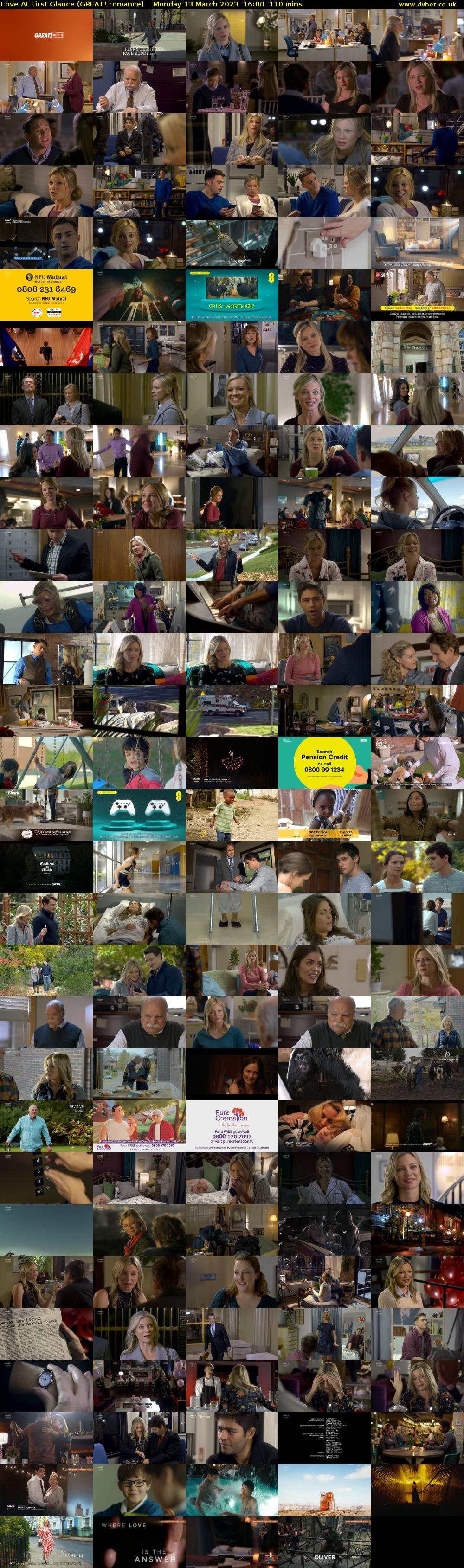 Love At First Glance (GREAT! romance) Monday 13 March 2023 16:00 - 17:50