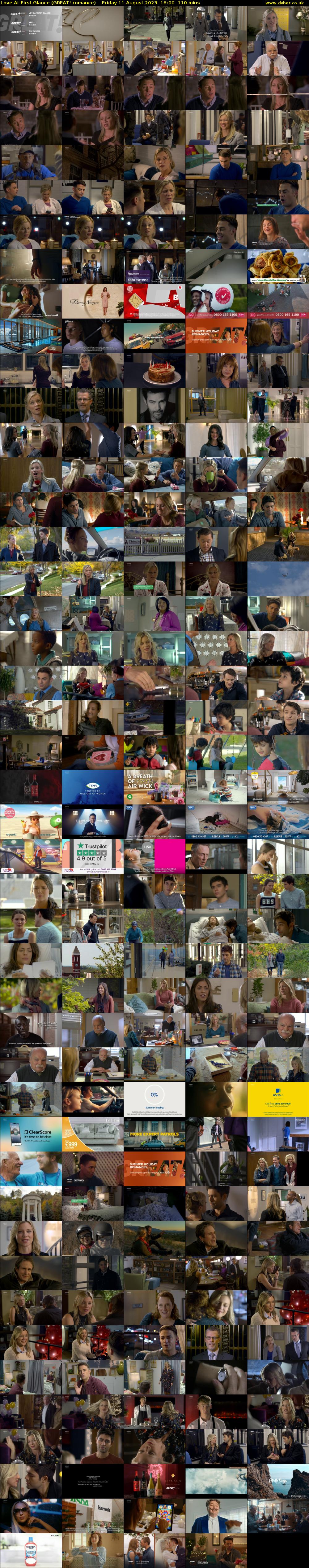 Love At First Glance (GREAT! romance) Friday 11 August 2023 16:00 - 17:50