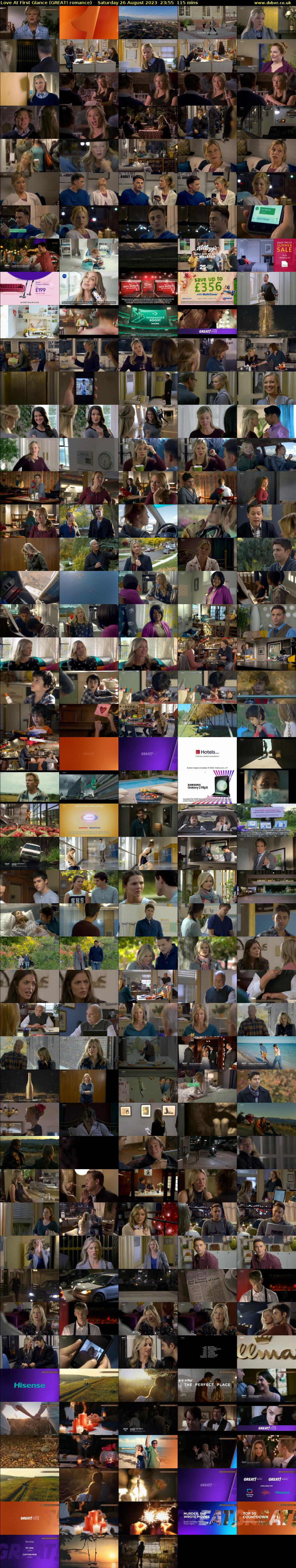 Love At First Glance (GREAT! romance) Saturday 26 August 2023 23:55 - 01:50