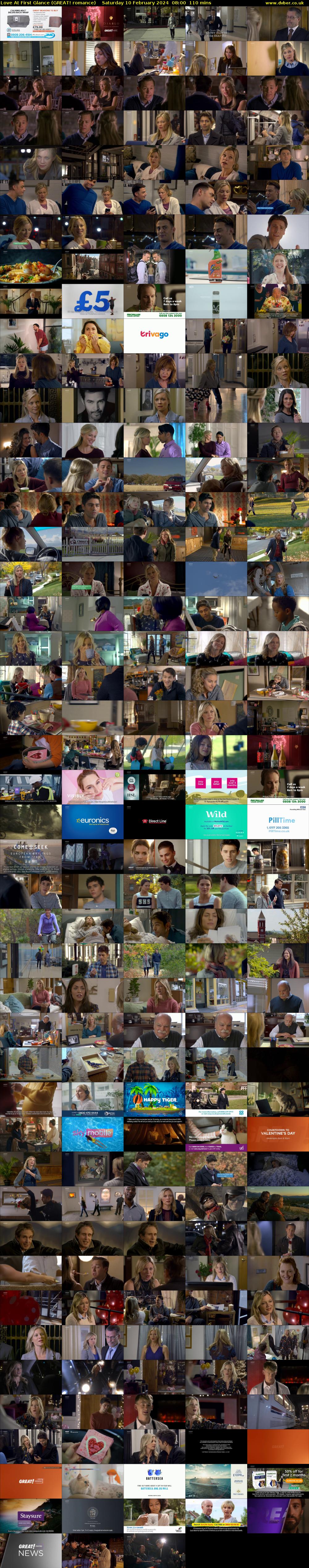 Love At First Glance (GREAT! romance) Saturday 10 February 2024 08:00 - 09:50