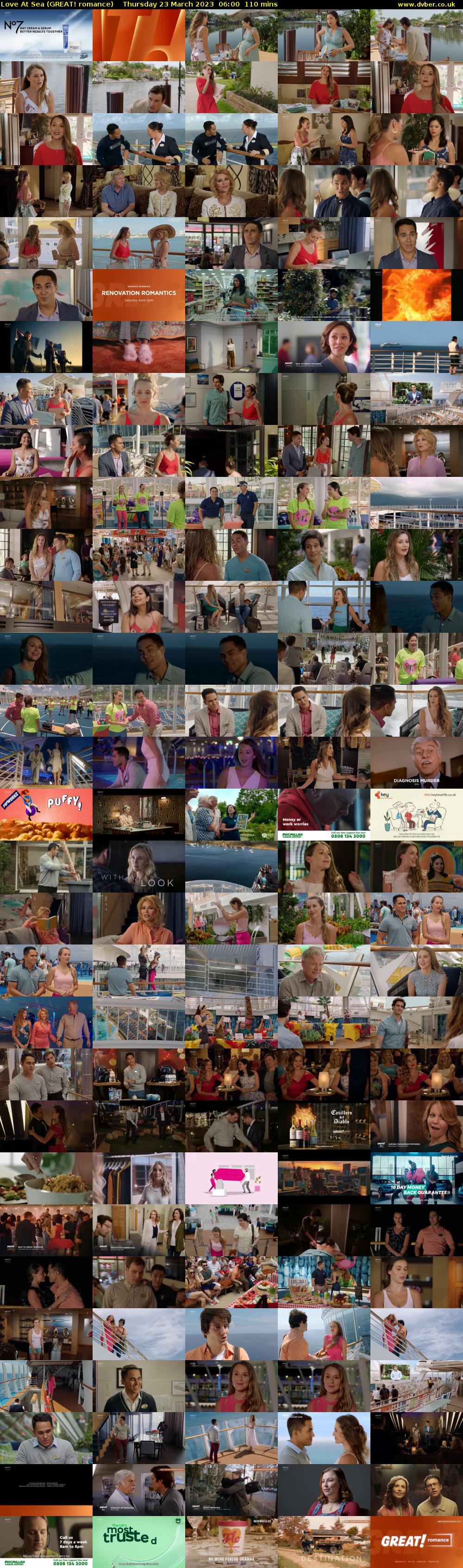 Love At Sea (GREAT! romance) Thursday 23 March 2023 06:00 - 07:50
