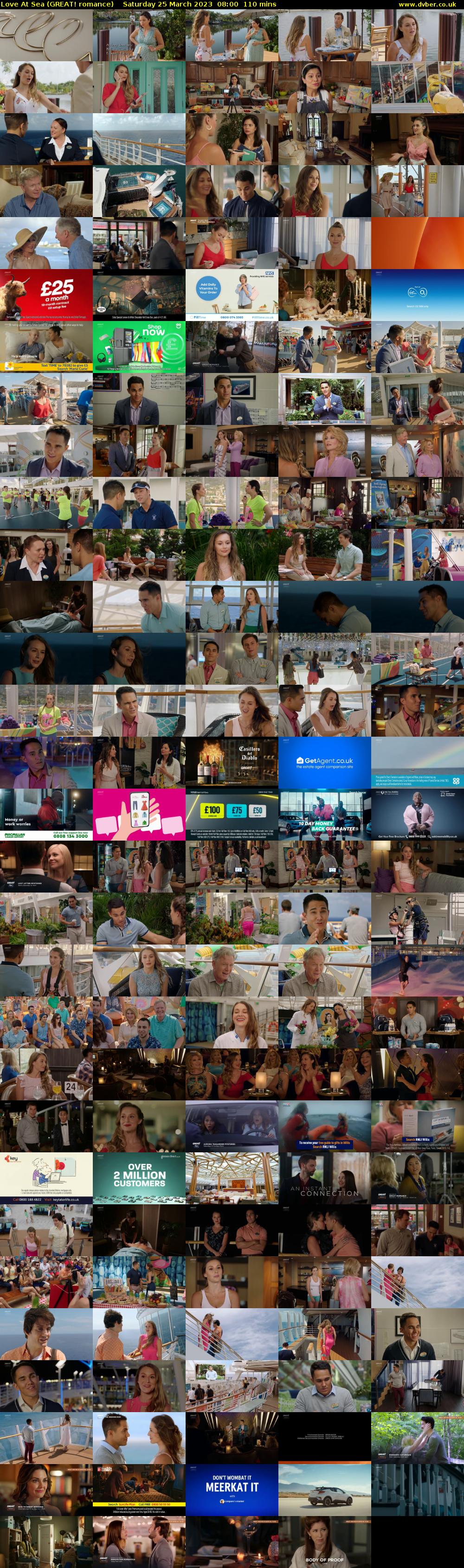 Love At Sea (GREAT! romance) Saturday 25 March 2023 08:00 - 09:50