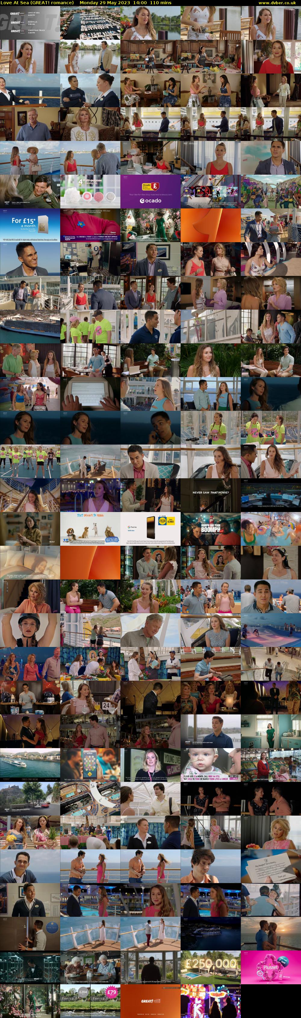 Love At Sea (GREAT! romance) Monday 29 May 2023 14:00 - 15:50