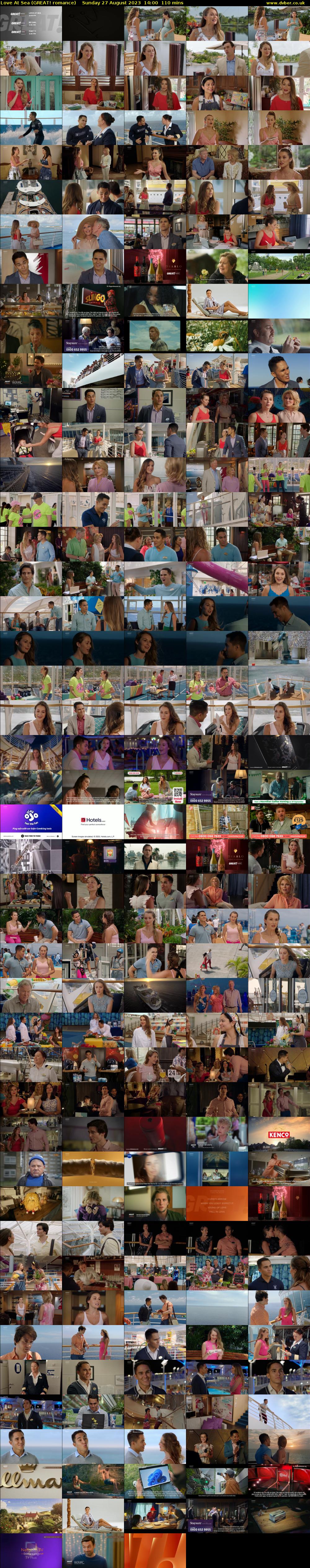 Love At Sea (GREAT! romance) Sunday 27 August 2023 14:00 - 15:50