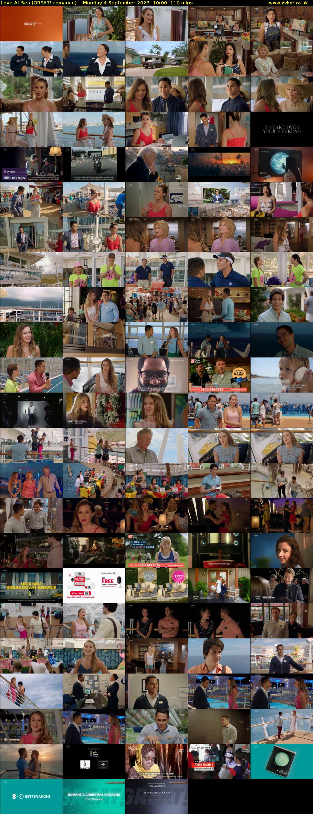 Love At Sea (GREAT! romance) Monday 4 September 2023 10:00 - 11:50