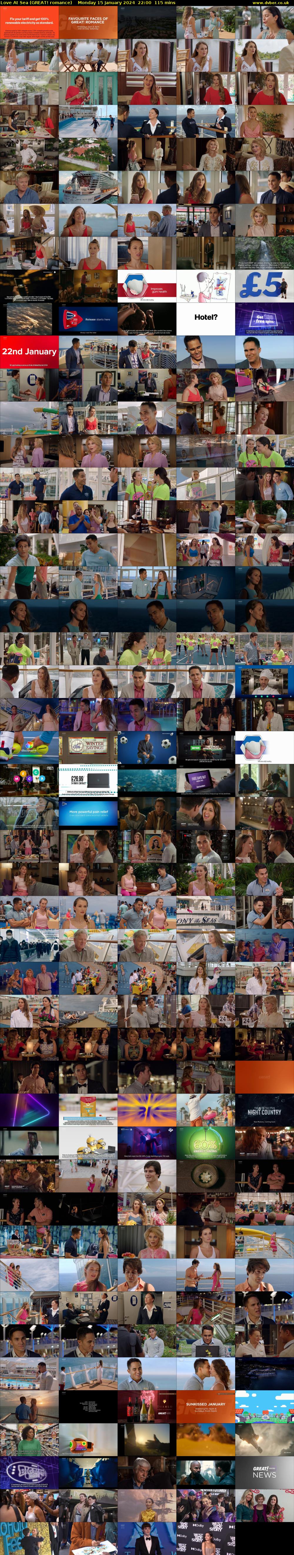 Love At Sea (GREAT! romance) Monday 15 January 2024 22:00 - 23:55