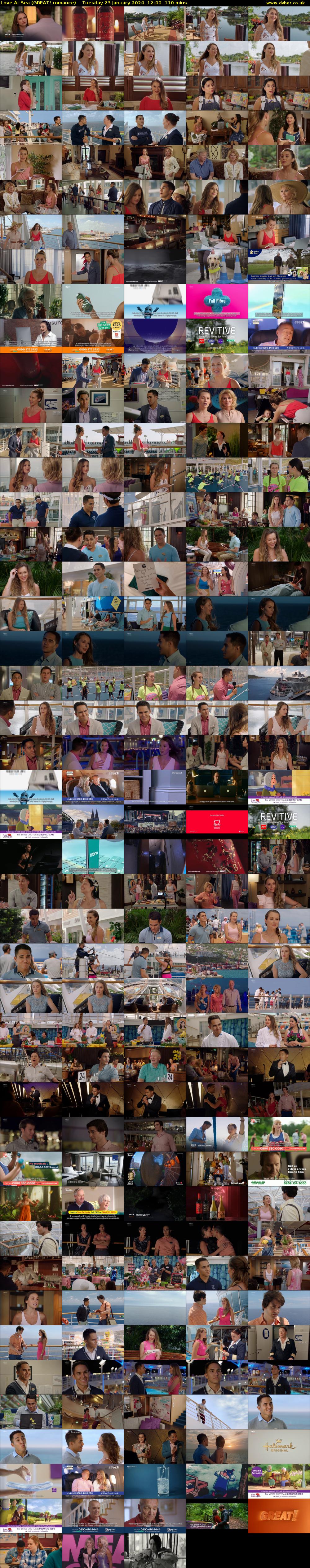 Love At Sea (GREAT! romance) Tuesday 23 January 2024 12:00 - 13:50