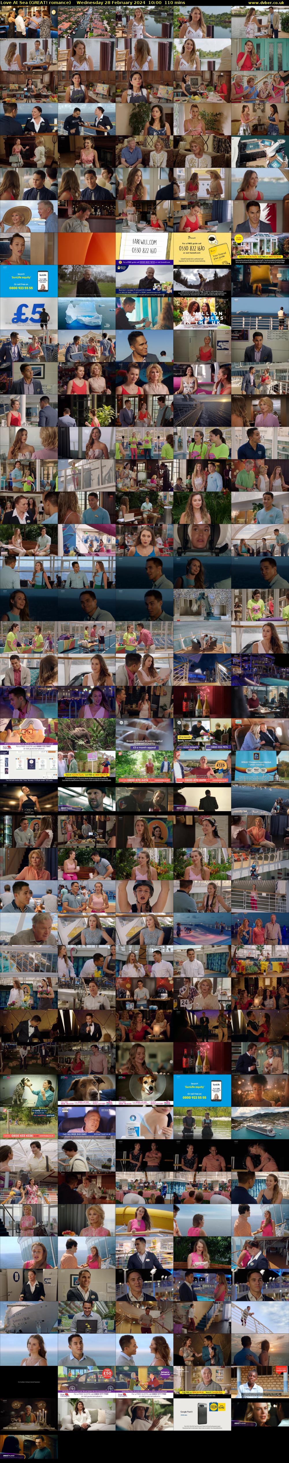 Love At Sea (GREAT! romance) Wednesday 28 February 2024 10:00 - 11:50