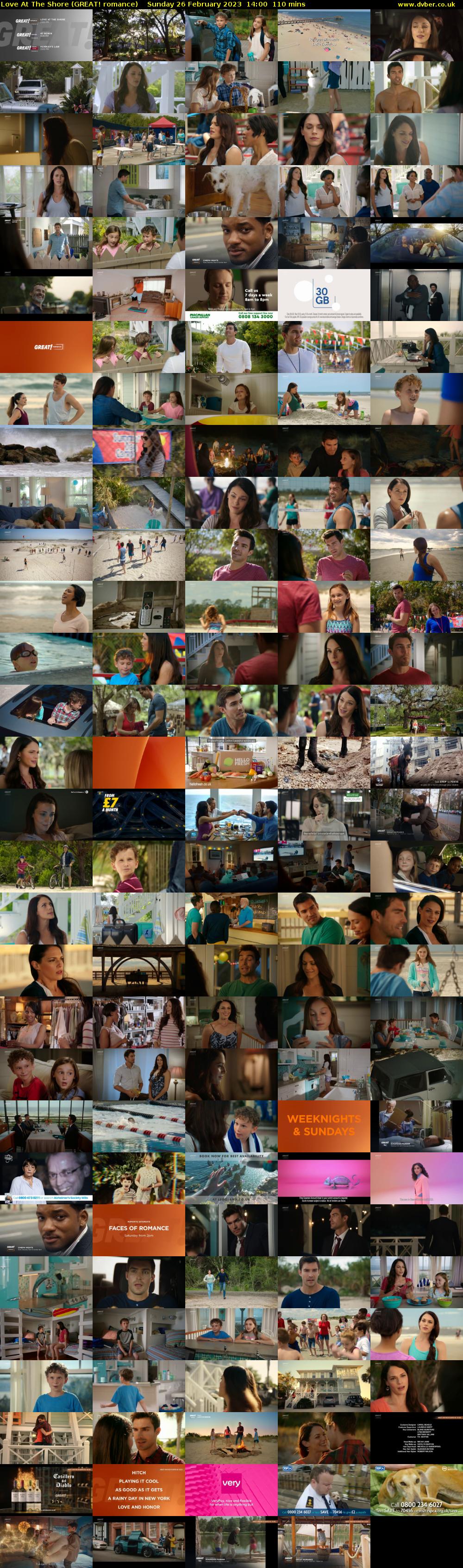 Love At The Shore (GREAT! romance) Sunday 26 February 2023 14:00 - 15:50