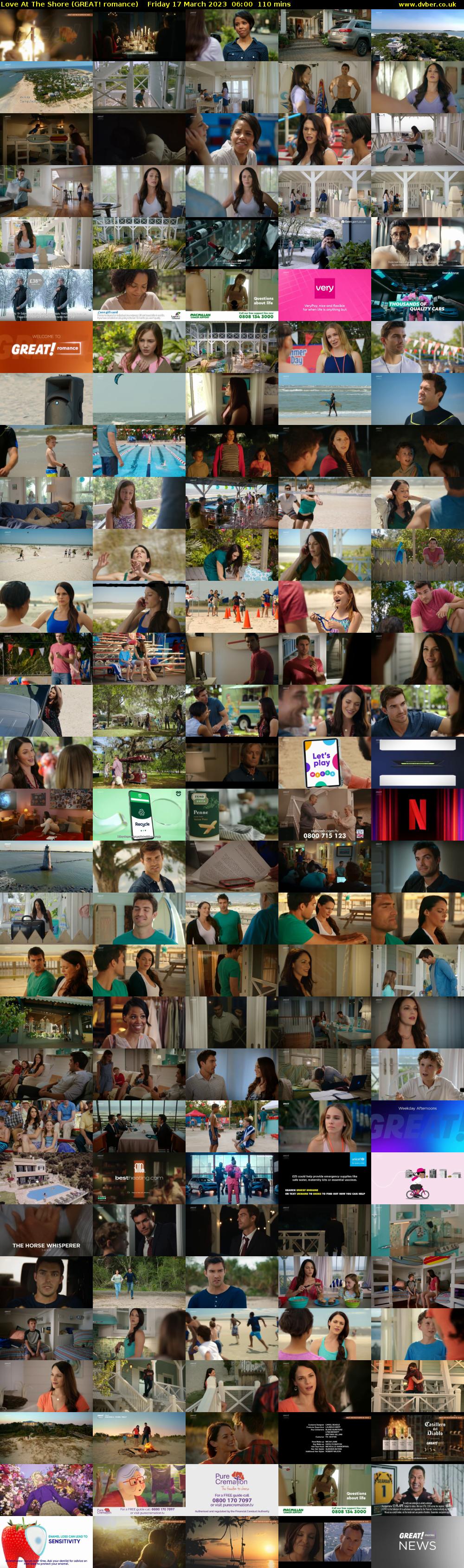 Love At The Shore (GREAT! romance) Friday 17 March 2023 06:00 - 07:50
