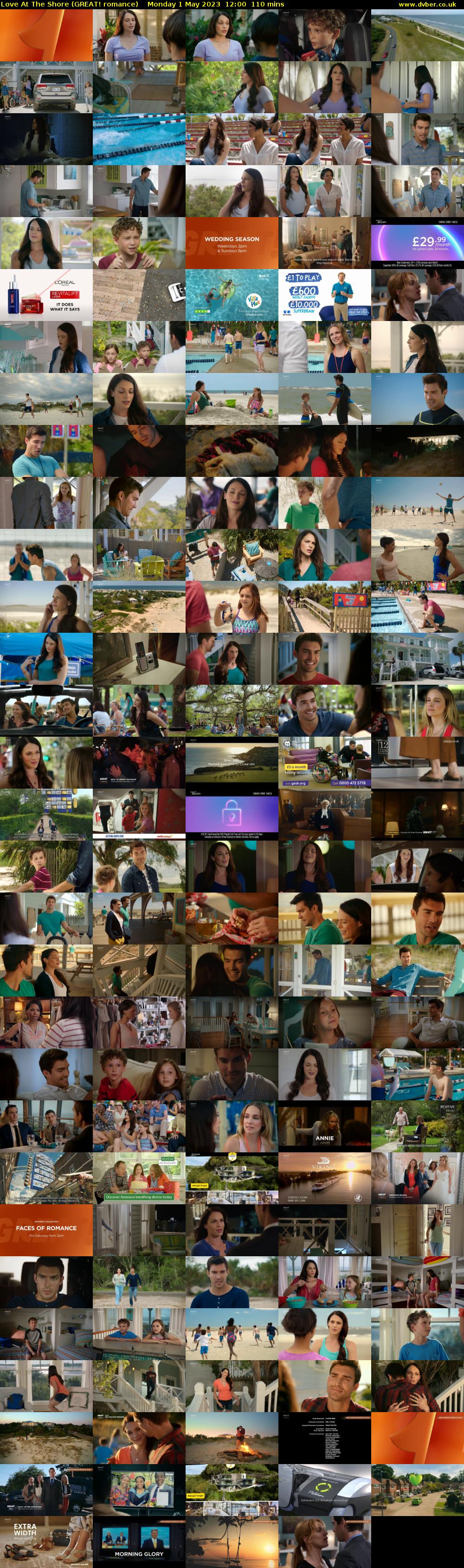 Love At The Shore (GREAT! romance) Monday 1 May 2023 12:00 - 13:50