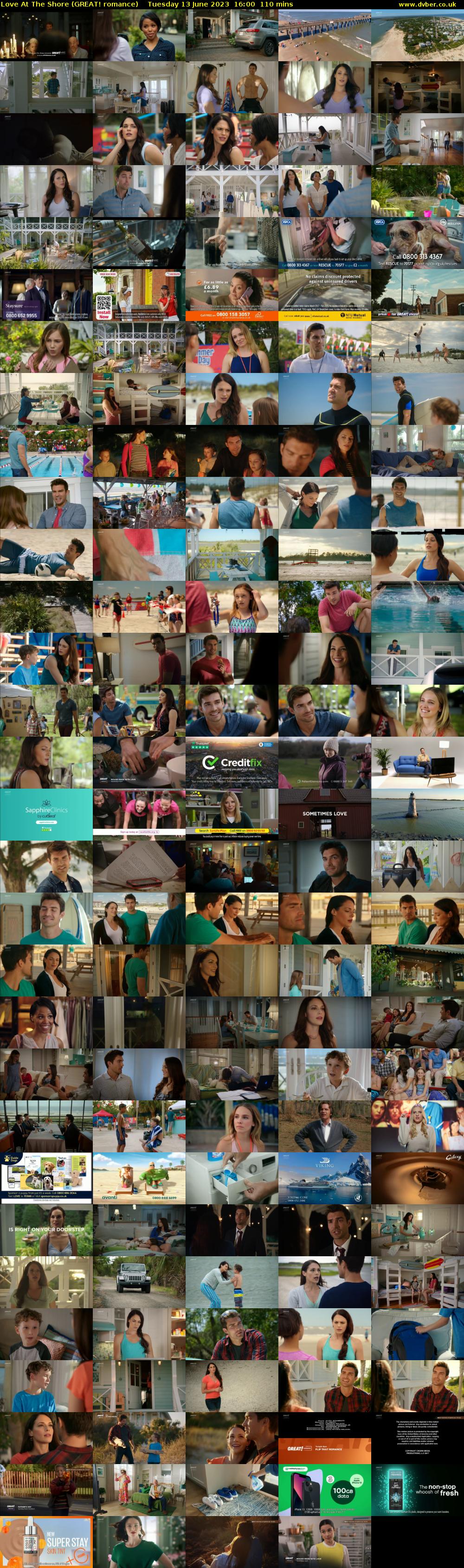 Love At The Shore (GREAT! romance) Tuesday 13 June 2023 16:00 - 17:50