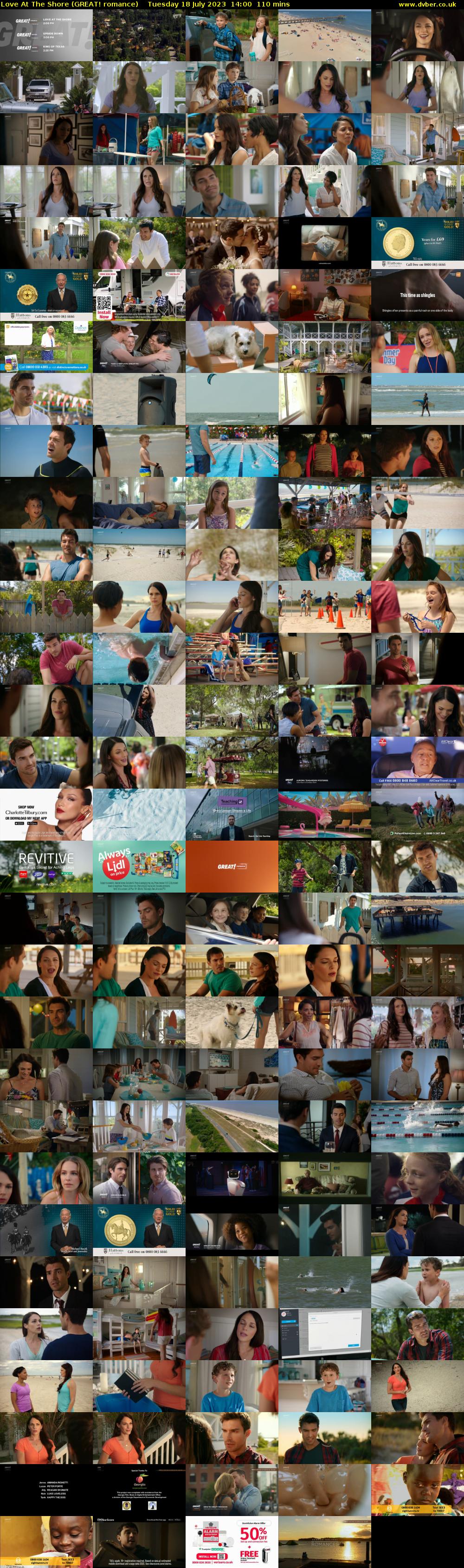 Love At The Shore (GREAT! romance) Tuesday 18 July 2023 14:00 - 15:50