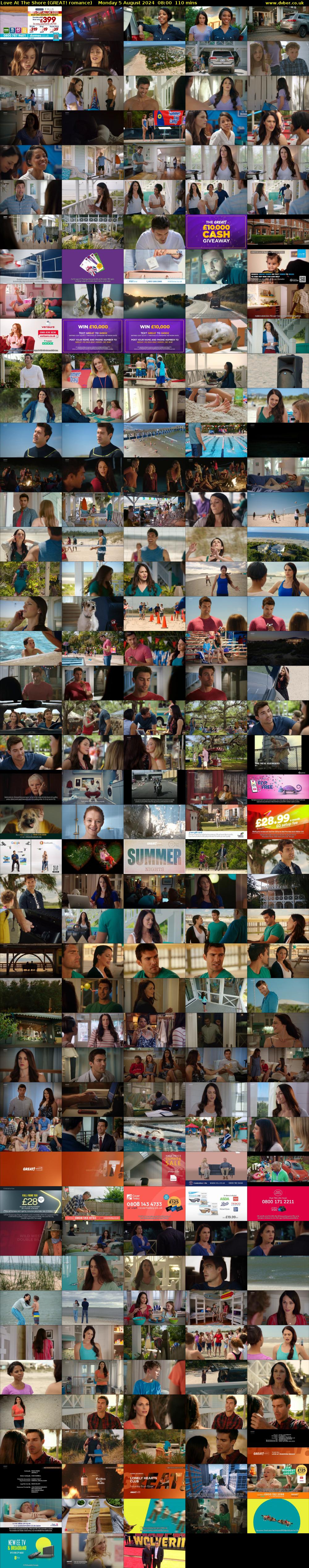 Love At The Shore (GREAT! romance) Monday 5 August 2024 08:00 - 09:50