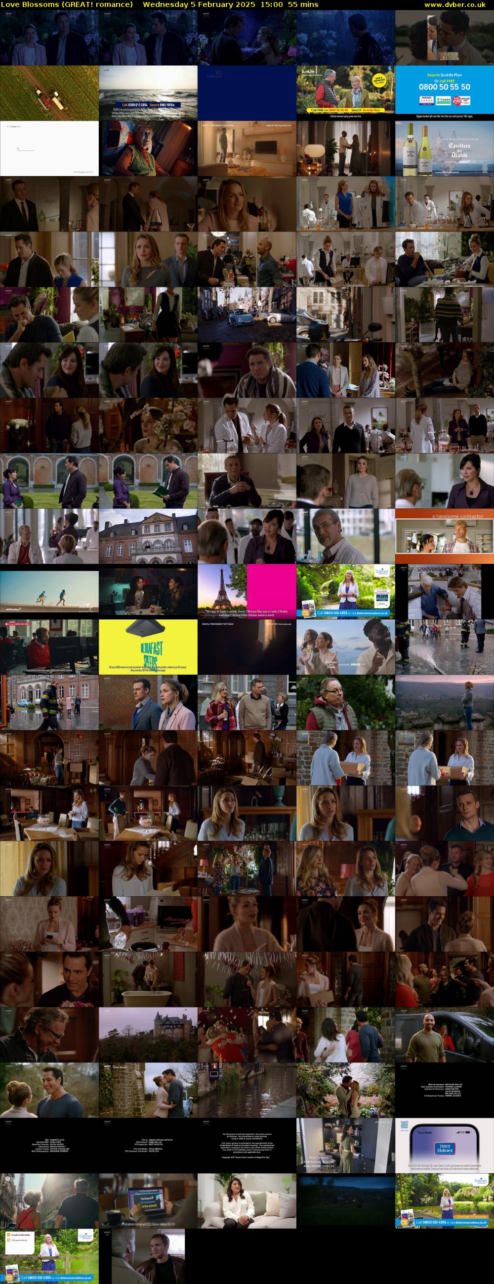 Love Blossoms (GREAT! romance) Wednesday 5 February 2025 15:00 - 15:55