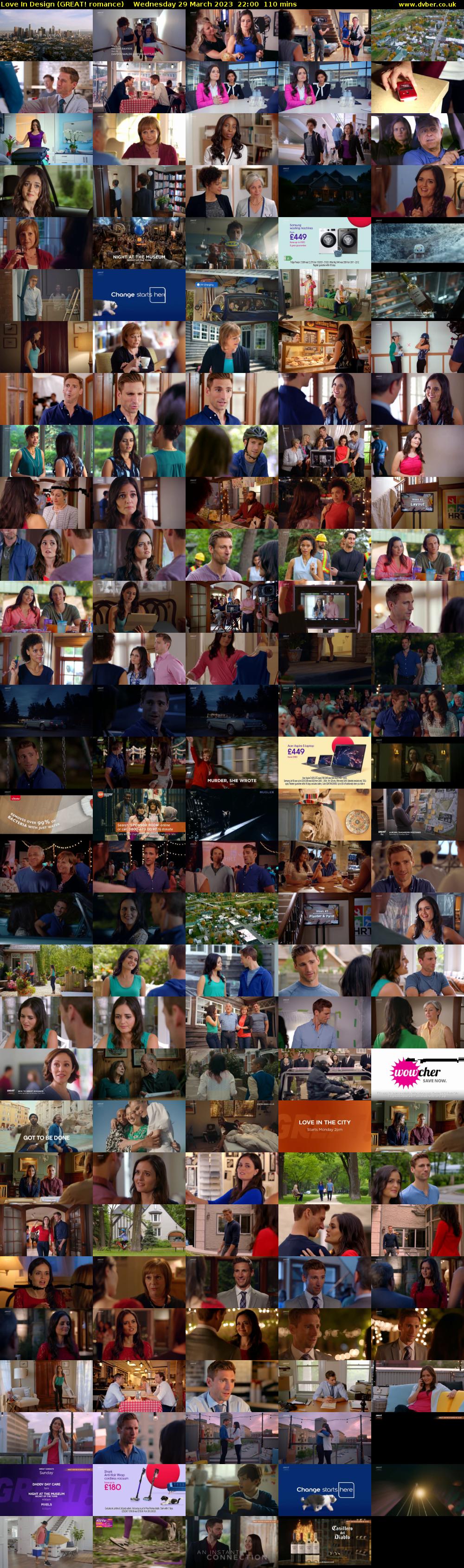 Love In Design (GREAT! romance) Wednesday 29 March 2023 22:00 - 23:50