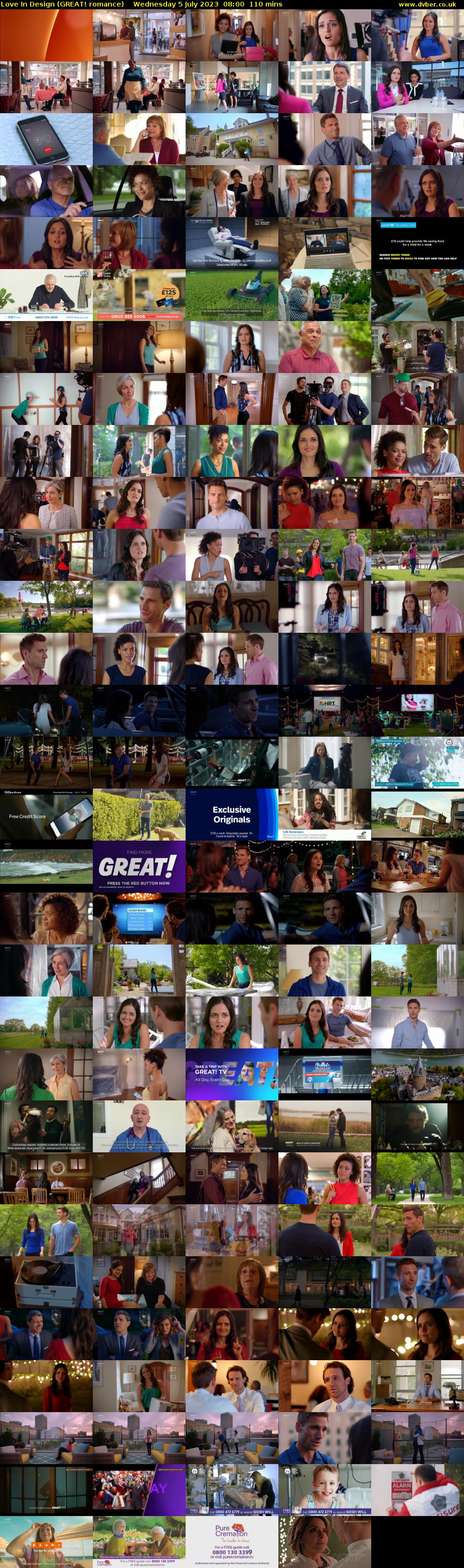 Love In Design (GREAT! romance) Wednesday 5 July 2023 08:00 - 09:50