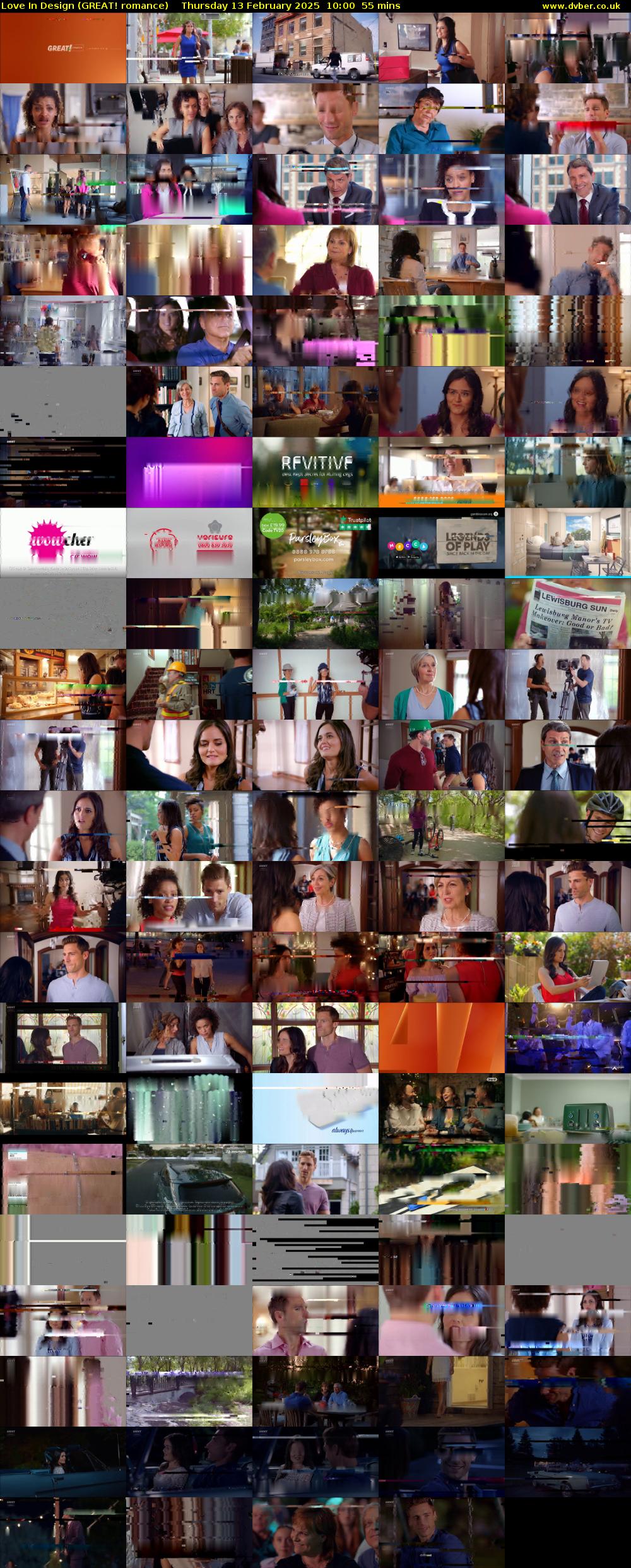 Love In Design (GREAT! romance) Thursday 13 February 2025 10:00 - 10:55