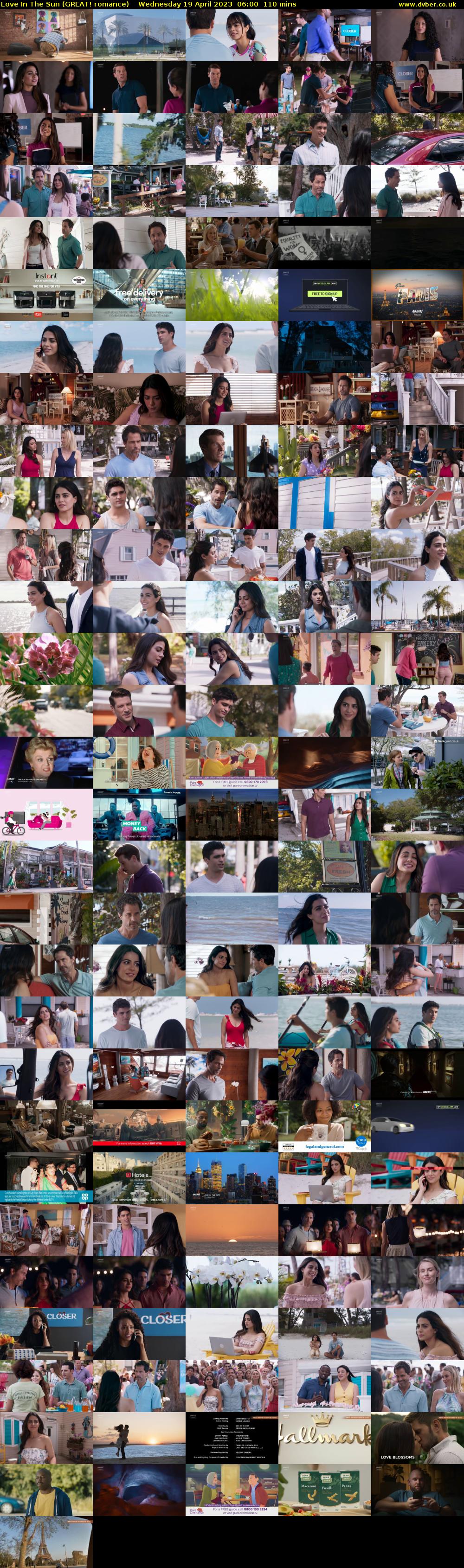 Love In The Sun (GREAT! romance) Wednesday 19 April 2023 06:00 - 07:50