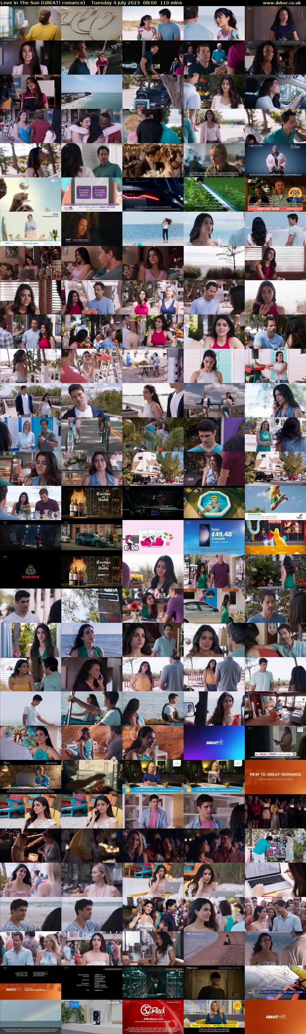 Love In The Sun (GREAT! romance) Tuesday 4 July 2023 08:00 - 09:50