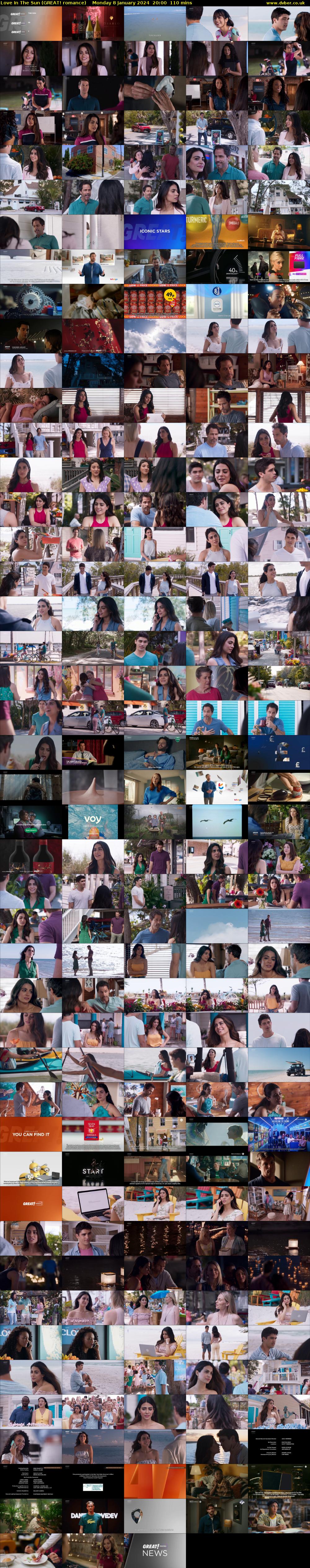 Love In The Sun (GREAT! romance) Monday 8 January 2024 20:00 - 21:50