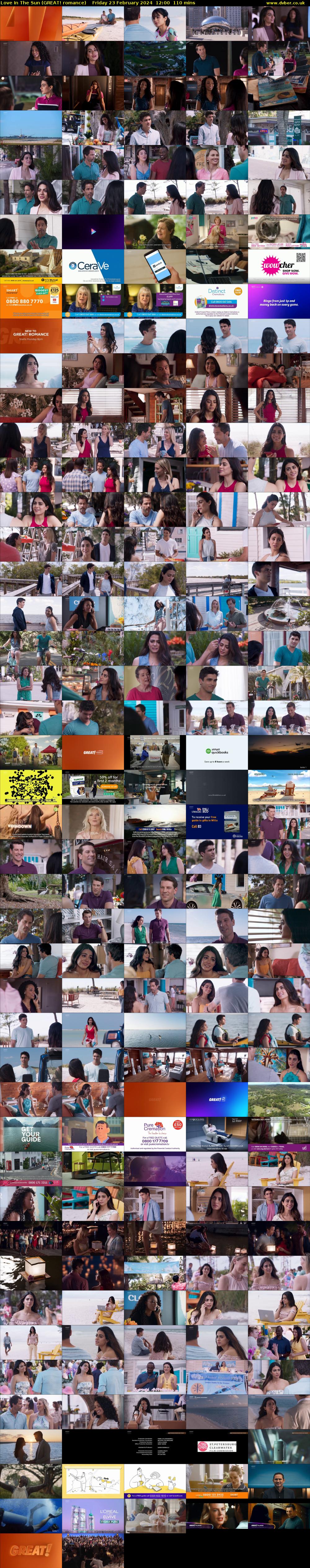 Love In The Sun (GREAT! romance) Friday 23 February 2024 12:00 - 13:50