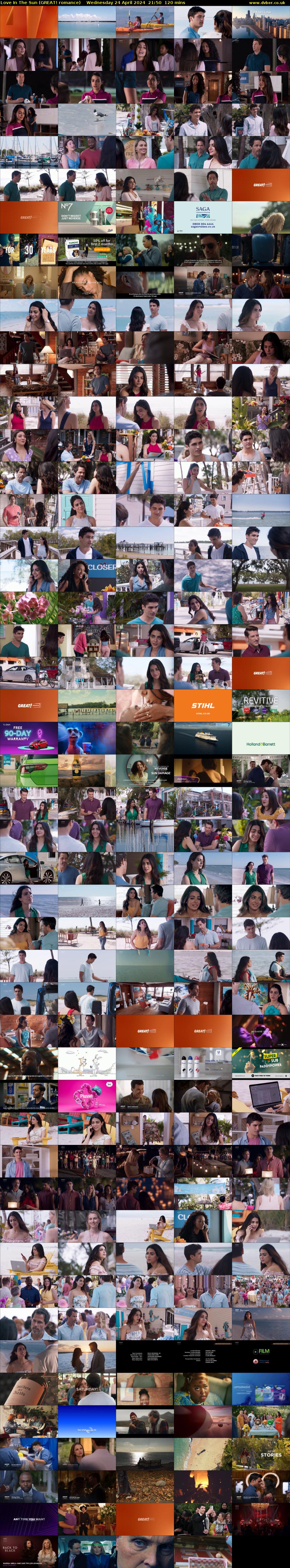Love In The Sun (GREAT! romance) Wednesday 24 April 2024 21:50 - 23:50