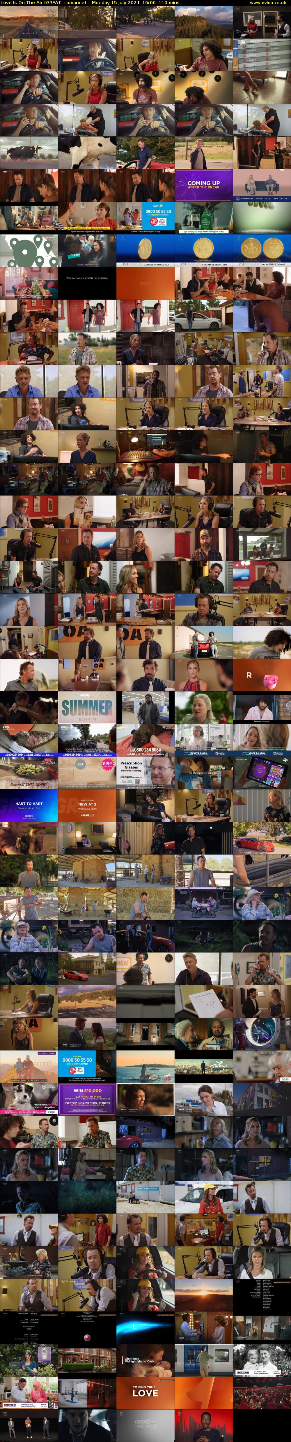 Love Is On The Air (GREAT! romance) Monday 15 July 2024 16:00 - 17:50