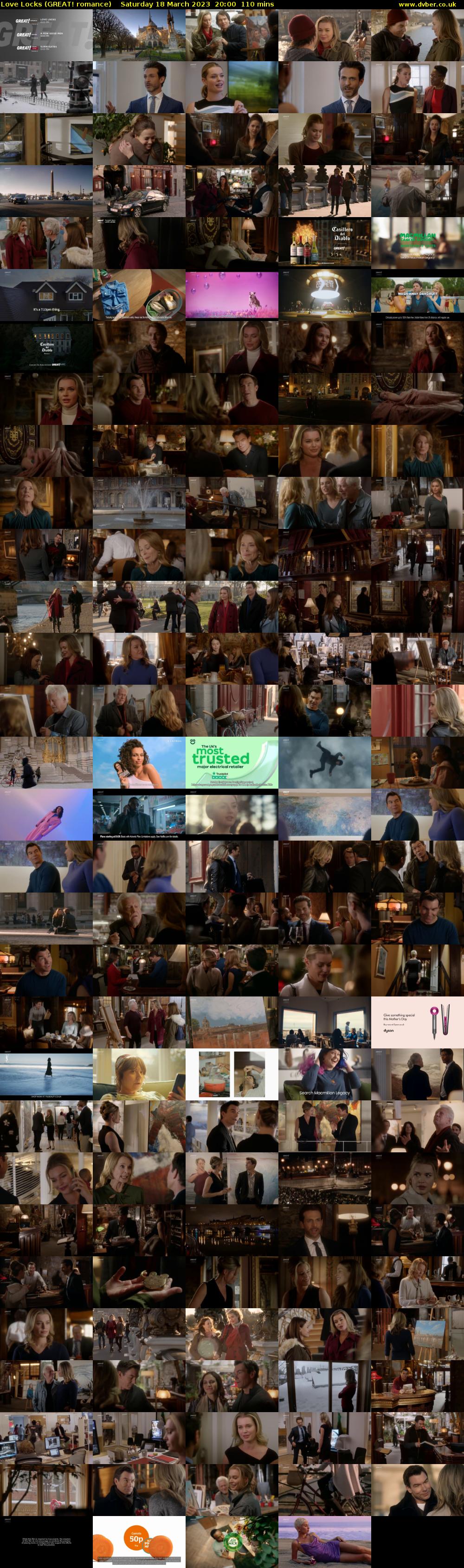 Love Locks (GREAT! romance) Saturday 18 March 2023 20:00 - 21:50