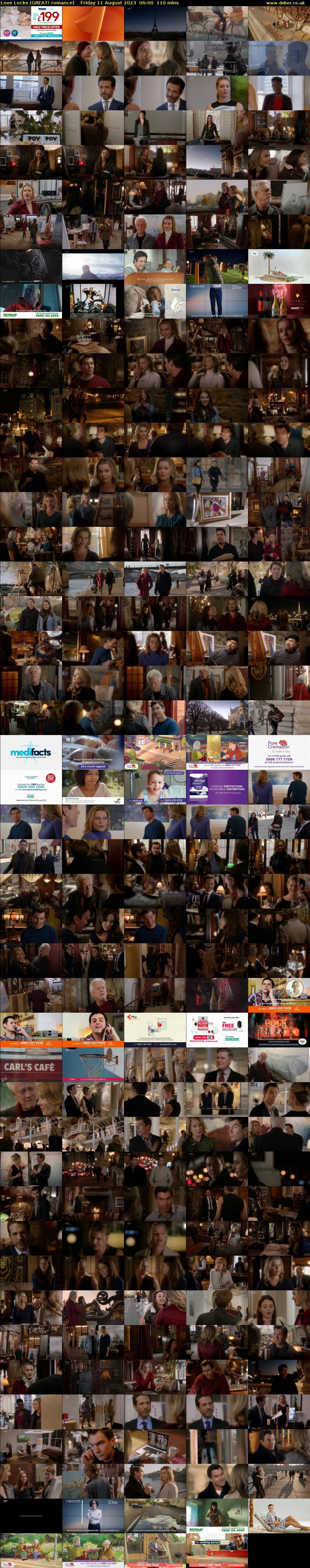 Love Locks (GREAT! romance) Friday 11 August 2023 06:00 - 07:50