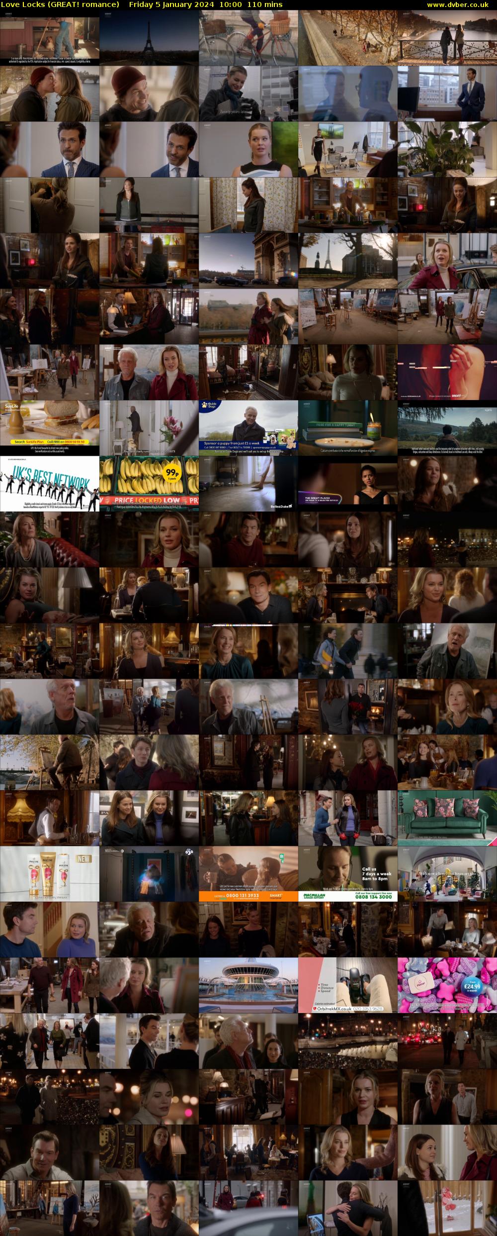 Love Locks (GREAT! romance) Friday 5 January 2024 10:00 - 11:50