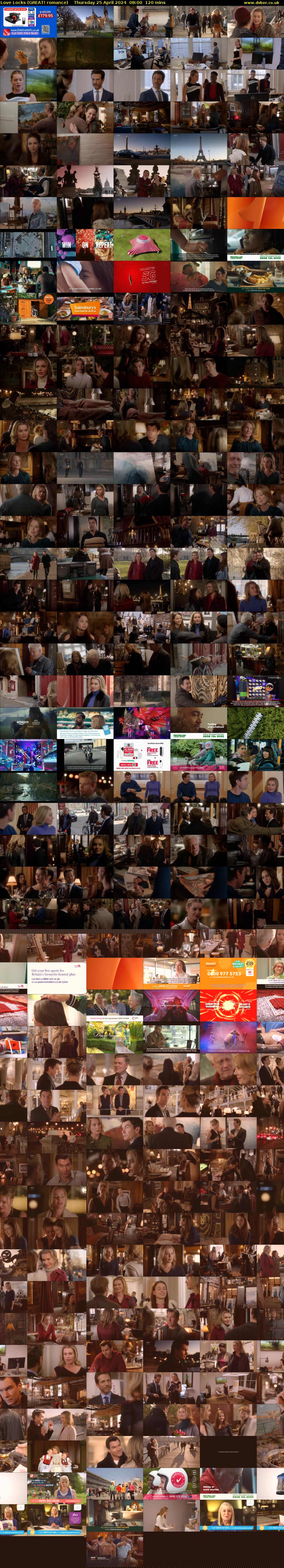Love Locks (GREAT! romance) Thursday 25 April 2024 08:00 - 10:00
