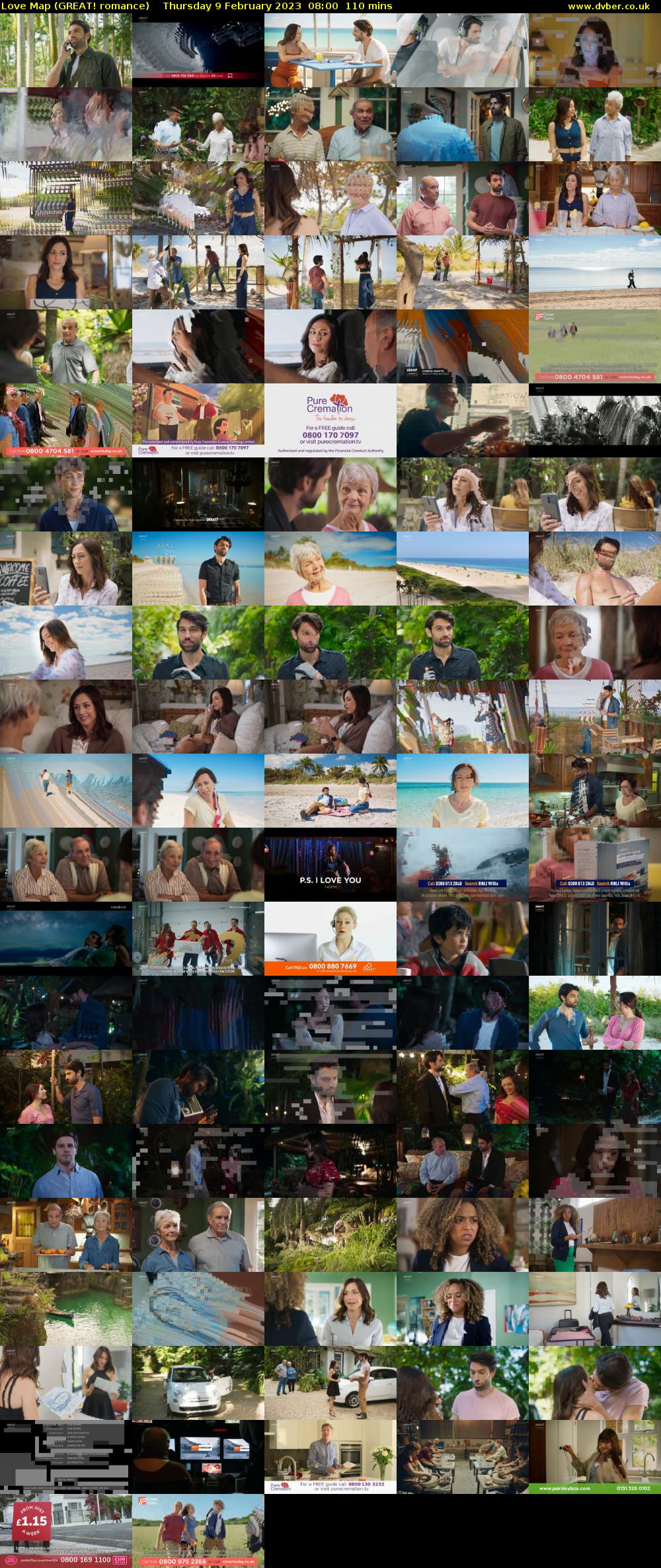 Love Map (GREAT! romance) Thursday 9 February 2023 08:00 - 09:50